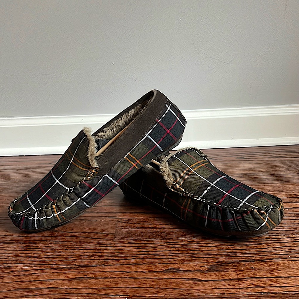 Barbour Monty Faux Fur Lined Slippers
